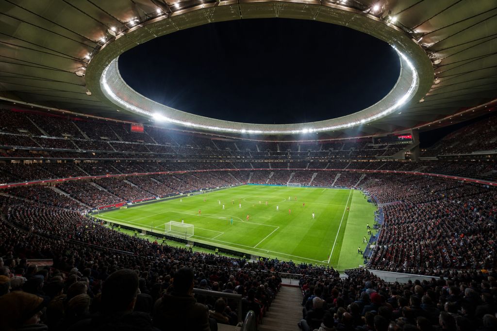 Bajnokok Ligája-este egy spanyol stadionban – illusztráció